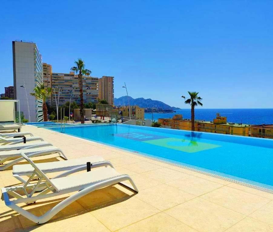 Sunset Cliffs Beach Benidorm Ngoại thất bức ảnh